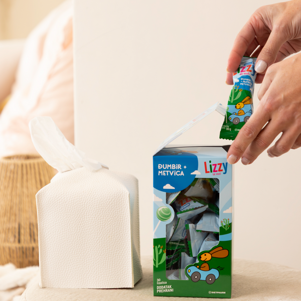 Lizzy se vozi lizalica