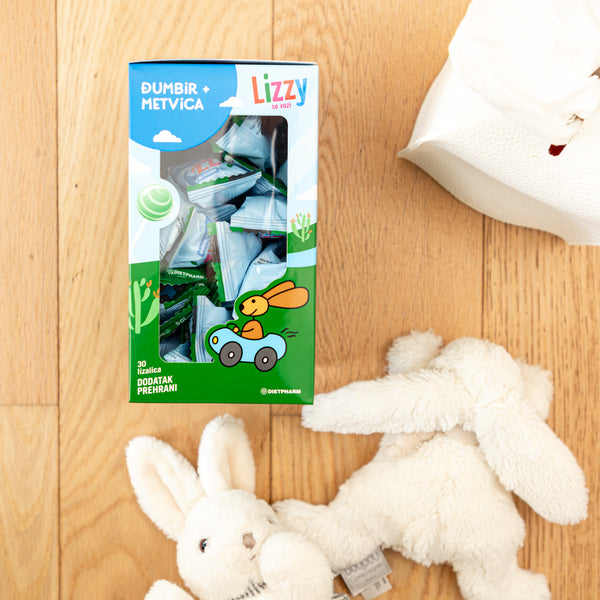 Lizzy se vozi lizalica