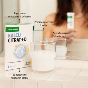 Kalcij Citrat + D šumeće tablete