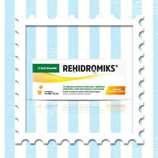 Rehidromiks® prašak s okusom naranče i limuna