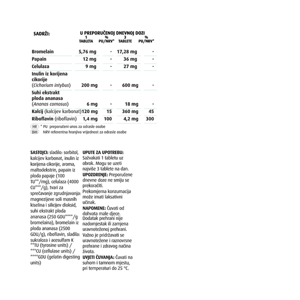 Digestin® enzymes tablets