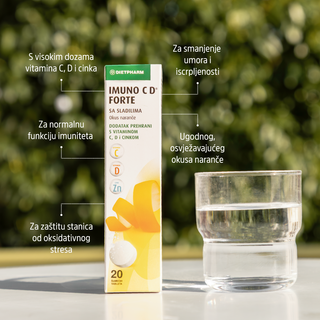 Dietpharm Imuno C D Forte šumeće tablete