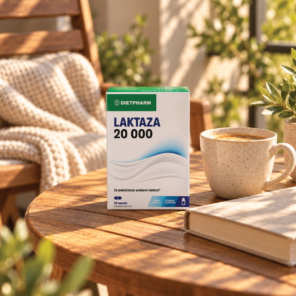Laktaza 20 000 kapsule