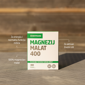 Magnezij Malat 400 kapsule