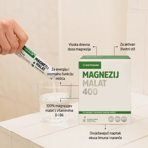 Dietpharm Magnezij Malat 400 prašak