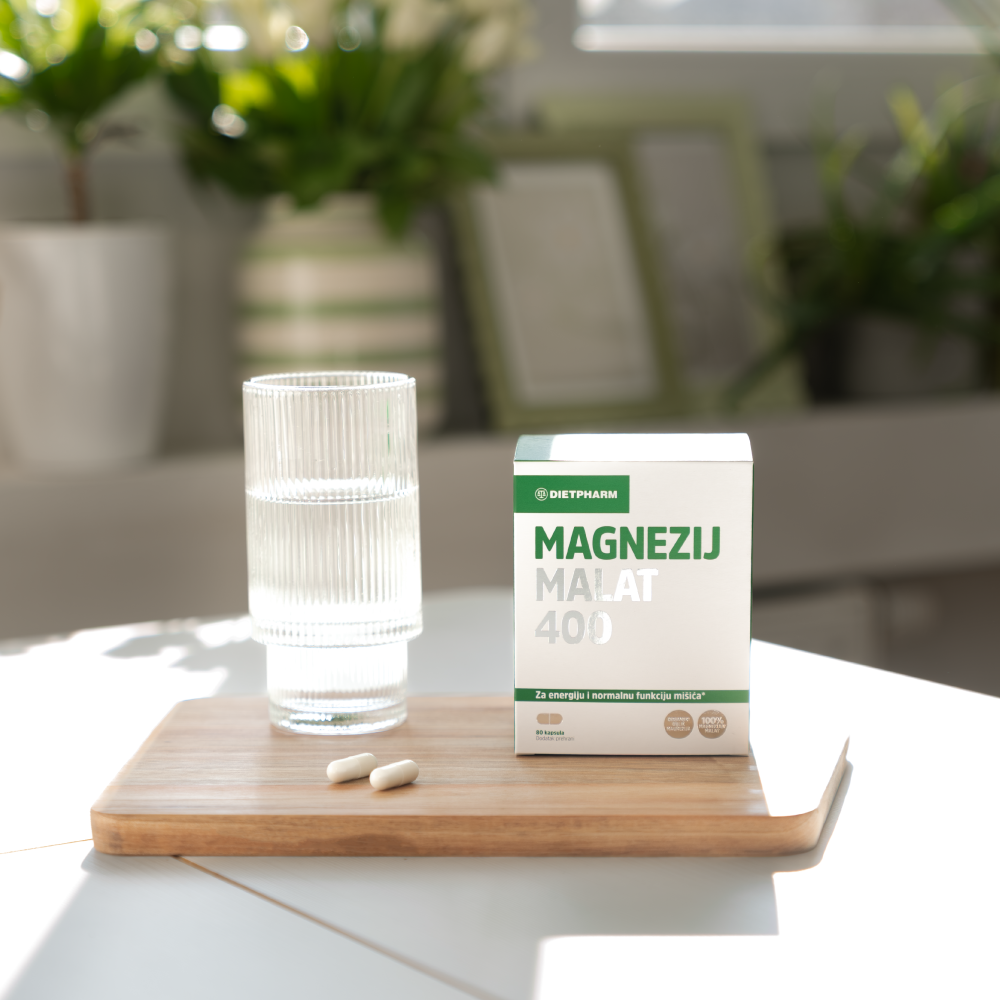 Magnezij Malat 400 kapsule