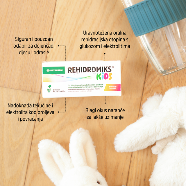 Rehidromiks® KIDS s okusom naranče
