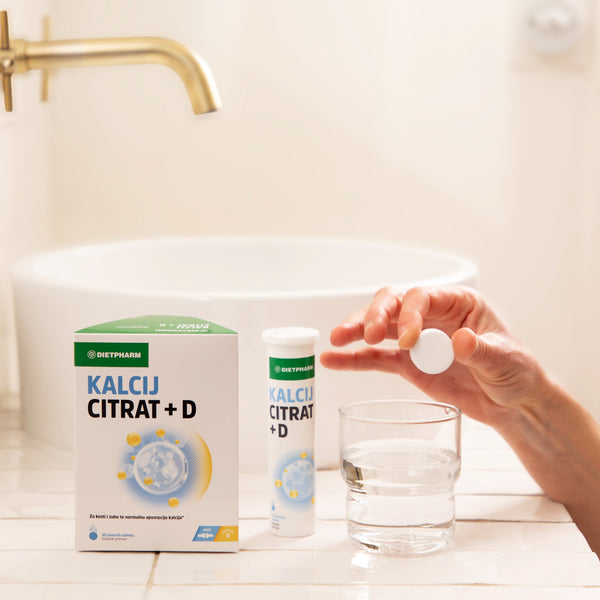 Kalcij Citrat + D šumeće tablete