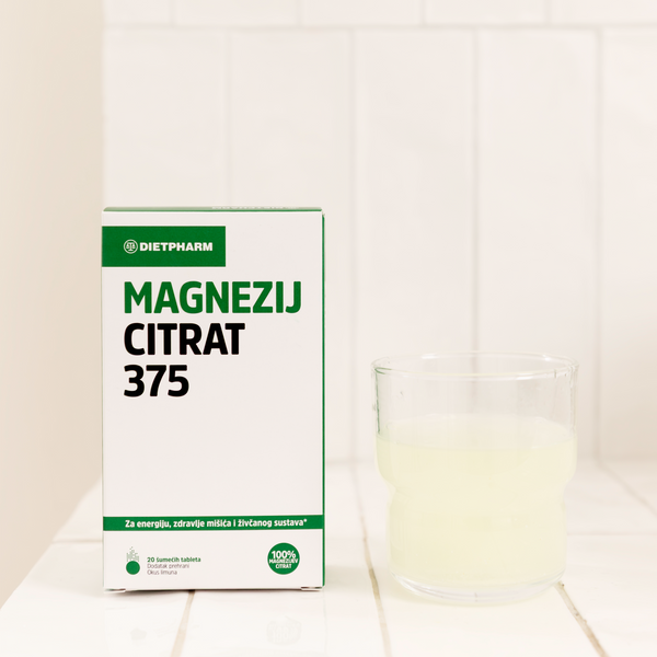 Magnezij Citrat 375 šumeće tablete