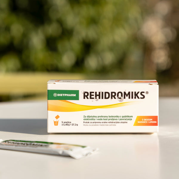 Rehidromiks® prašak s okusom naranče i limuna