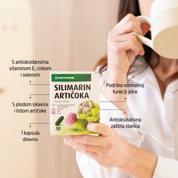Silimarin Artičoka kapsule a 50